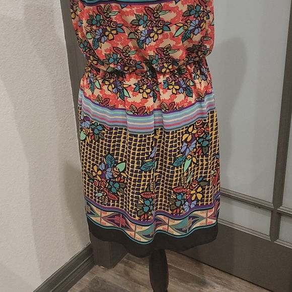 Gianni Bini Summer Dress Lace Insert - Picture 6 of 9